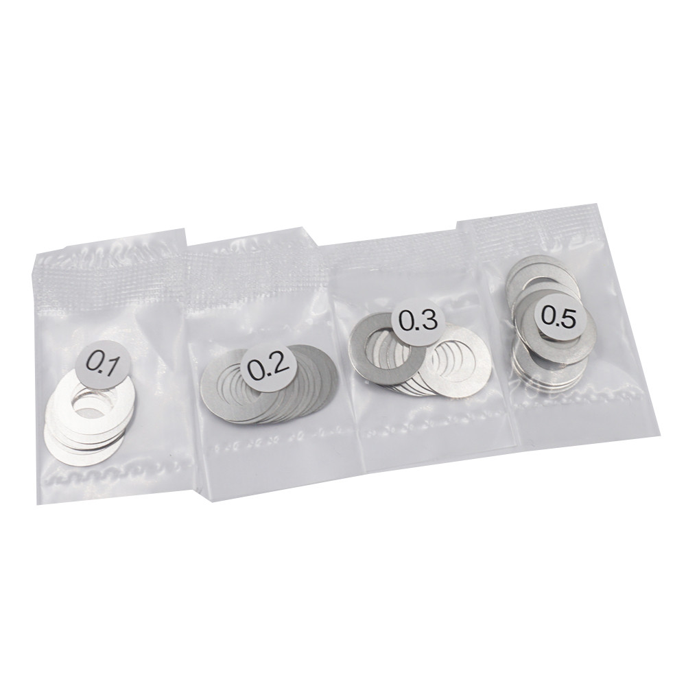 Yeah Racing 8x14mm Stainless Steel Spacer Set 0.1 0.2 0.3 0.5mm (YA-0648)