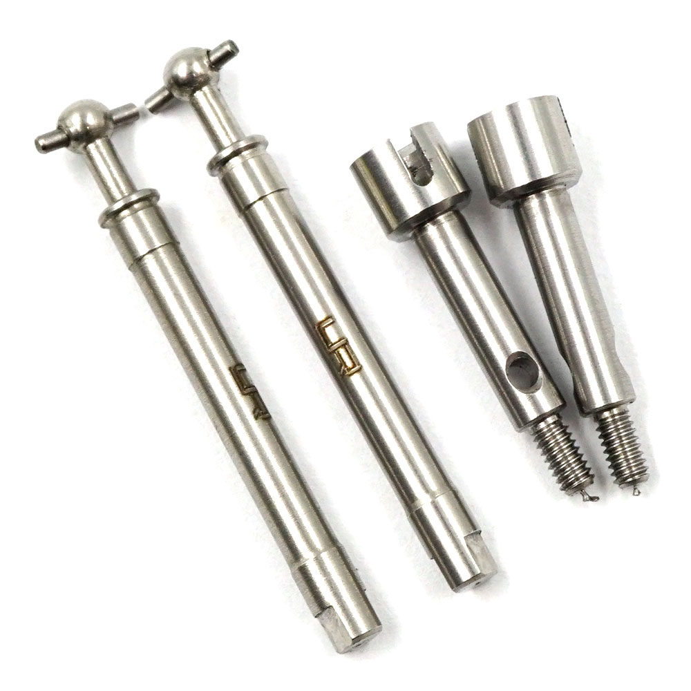 Yeah Racing Stainless Steel Front Drive Shaft SCX24 Deadbolt (AXSC-043)