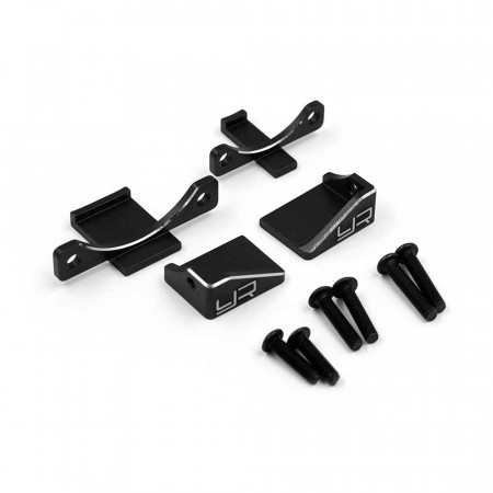 Yeah Racing Aluminum 30mm &amp; 40mm Fan Mount Black (YA-0650BK)