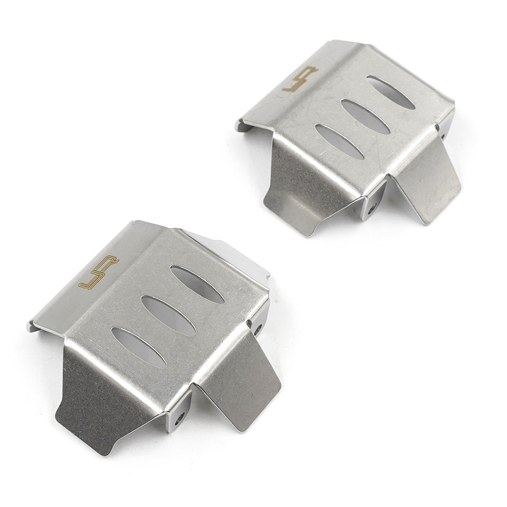 Yeah Racing Stainless Steel Front / Rear Differential Protector For Element 1/10 Enduro (EMED-001)