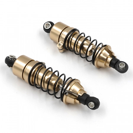 Xtra Speed Aluminum 65mm Rear Damper Set Gold For Tamiya VQS Avante 2011 Terra Scorcher (XS-TA29073GD)