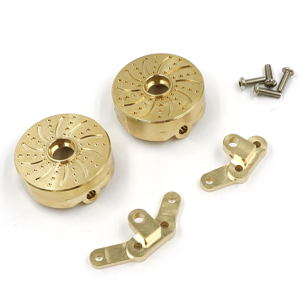Yeah Racing Brass Front Steering Knuckle Arm 2pcs For Element 1/10 Enduro (EMED-007)