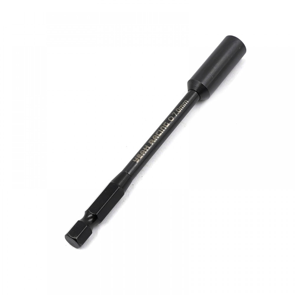 Yeah Racing HD Steel Power Tip 7.0mm Lock Nut Driver (Nano Titanium Coating) (YT-0214)
