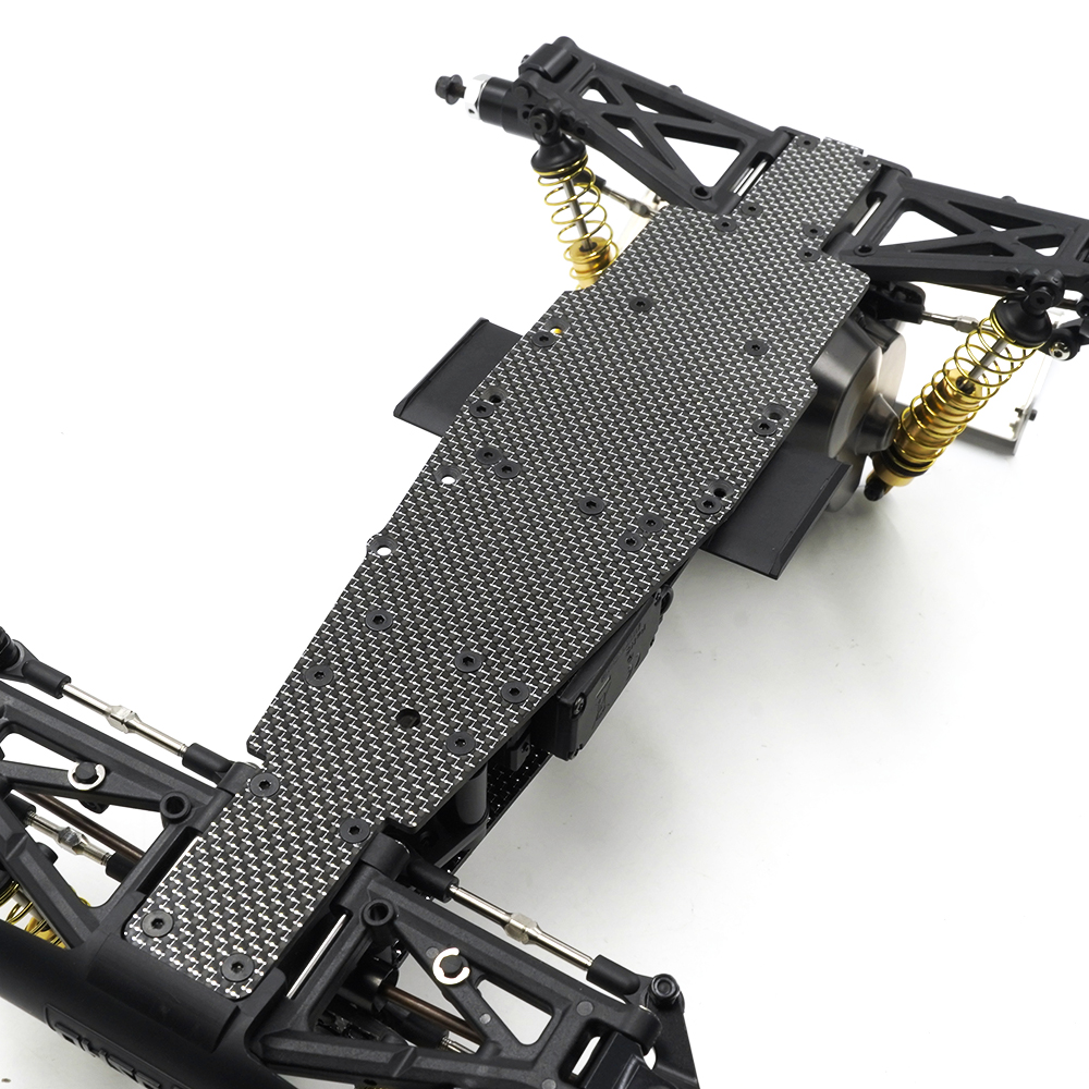 Yeah Racing Carbon Upgrade Set For Kyosho Optima Mid (KYOP-S01BK/S)