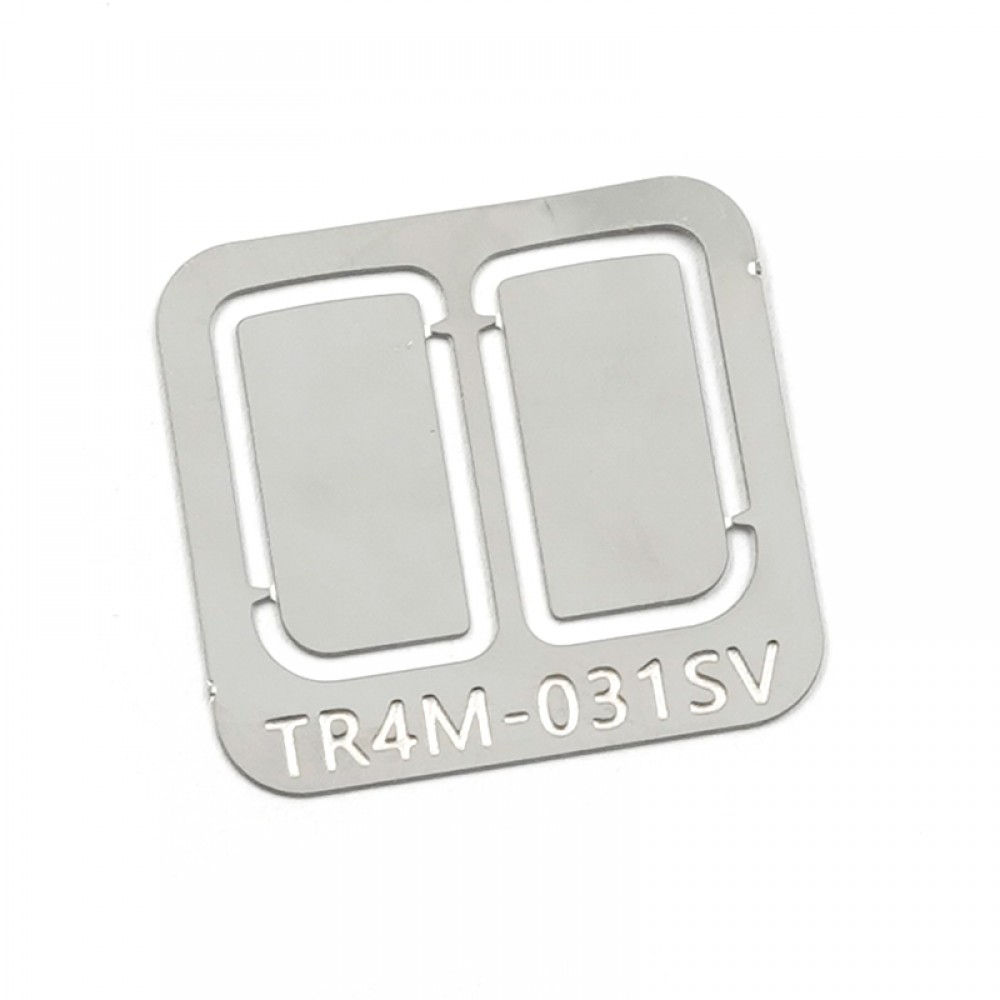 Yeah Racing Side-View Reflective Mirror Plate Traxxas 1/18 TRX-4M Defender (TR4M-031SV)