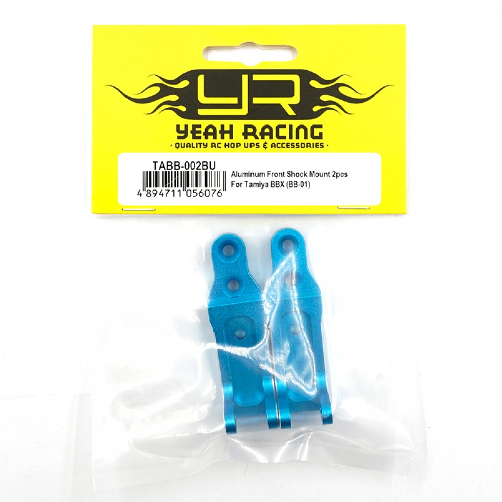 Yeah Racing Aluminum Front Shock Mount 2pcs Tamiya BBX (BB-01) (TABB-002BU)