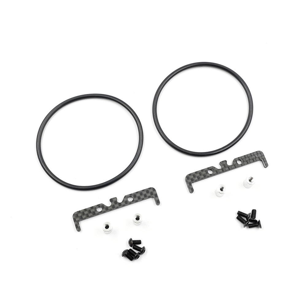 Yeah Racing Graphite Battery Holder For Yokomo 870C Super Dog Fighter YZ10 2023 (YKDF-005BK)