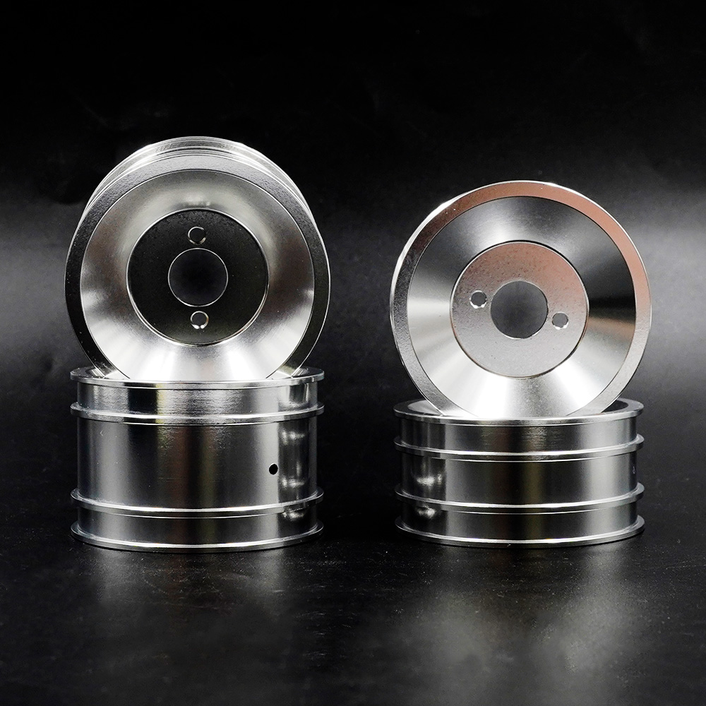 Yeah Racing Aluminum CNC Rim Set For Yokomo 870C Super Dog Fighter 2023 YZ10 (WL-0181SV)