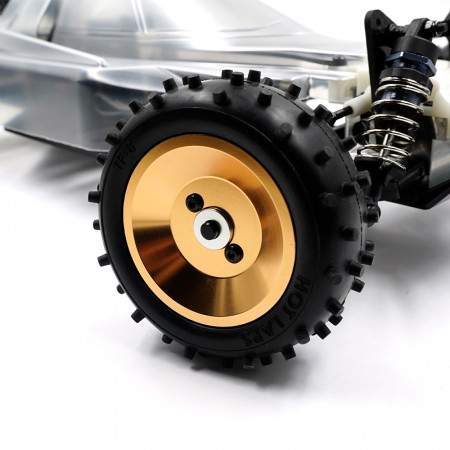 Yeah Racing Aluminum CNC Rim Set For Yokomo 870C Super Dog Fighter 2023 YZ10 (WL-0181SV)