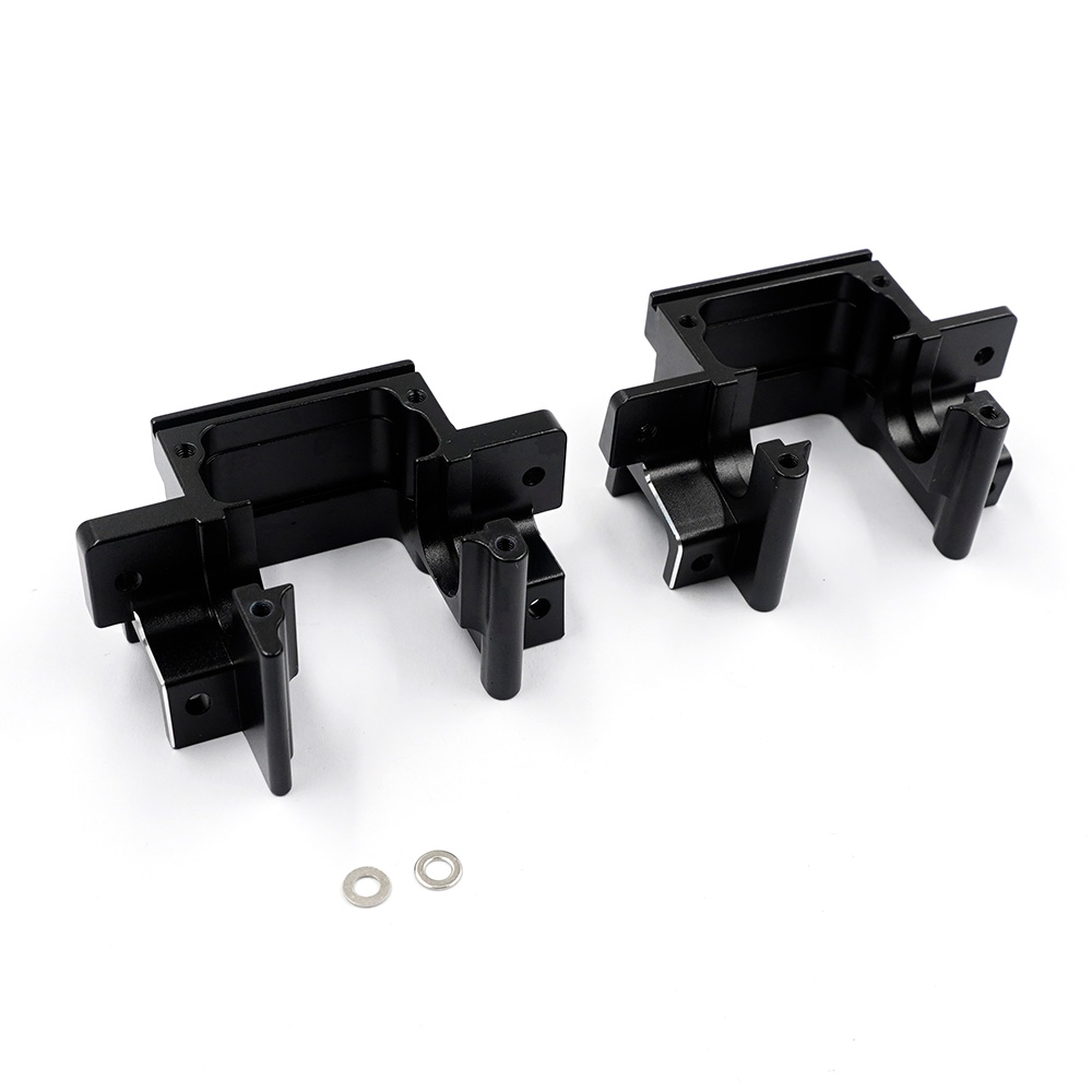 Yeah Racing Aluminium Bulkhead 2pcs (F &amp; R) For Yokomo 870C Super Dog Fighter (YKDF-011BK)