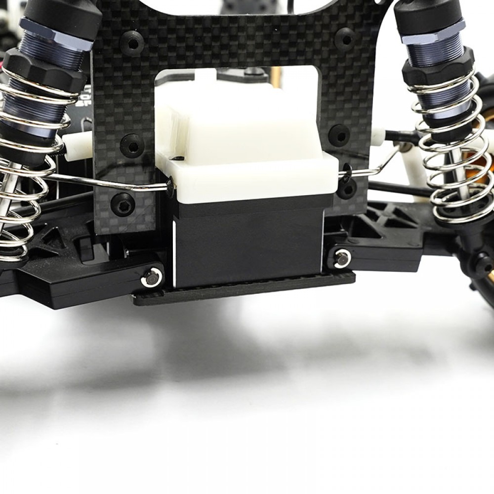 Yeah Racing Aluminium Bulkhead 2pcs (F & R) For Yokomo 870C Super Dog Fighter (YKDF-011BK)