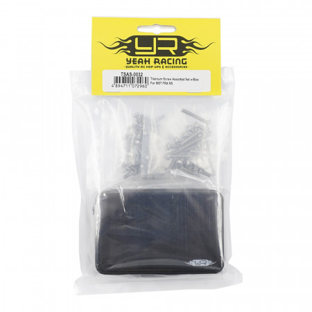 Yeah Racing Titanium Screw Assorted Set w/Box For MST FRX RS (TSAS-0032)