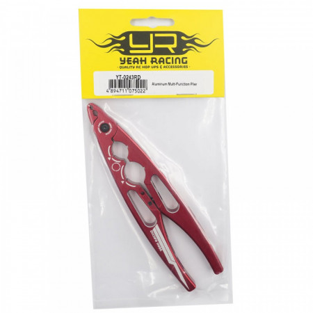 Yeah Racing Aluminum Multi-Function Plier (YT-0243RD)