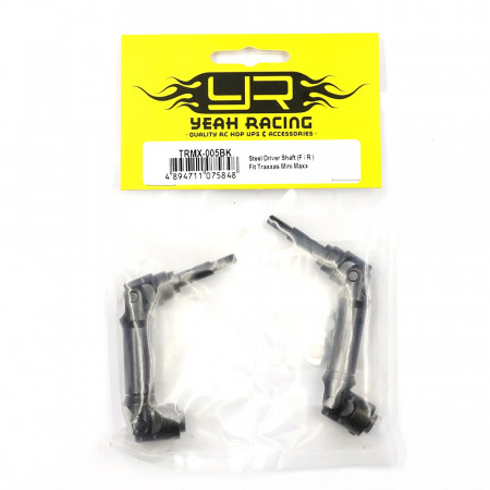 Yeah Racing Steel Driver Shaft (F/R ) Fit Traxxas Mini Maxx (TRMX-005BK)
