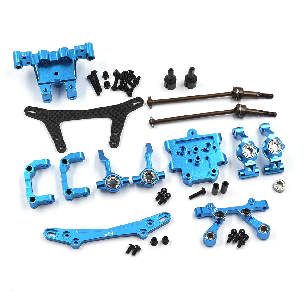 Yeah Racing Aluminum Essential Conversion Kit For Tamiya DT-04 (TADT-S01BU)