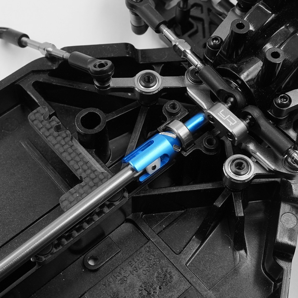 Yeah Racing Aluminum Main Drive Shaft Joint For Tamiya TT02 Series (TATT-088BU)