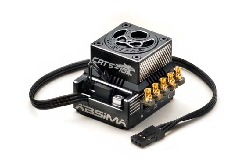 Absima 1:10 Brushless Competition ESC &quot;CATS-10&quot; 160A ( AB 2110100)