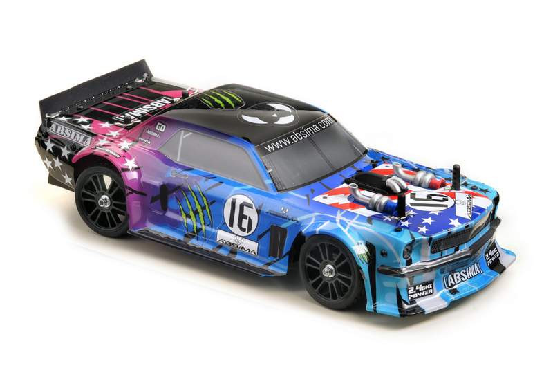 Absima 1:16 EP Brushless Touring Car &quot;FUN MAKER&quot; Neon Genesis RTR ( AB 16011)