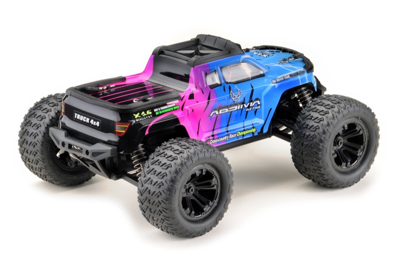 Absima 1:16 Monster Truck MINI AMT - Pink/Blue 4WD - RTR ( AB 16007)