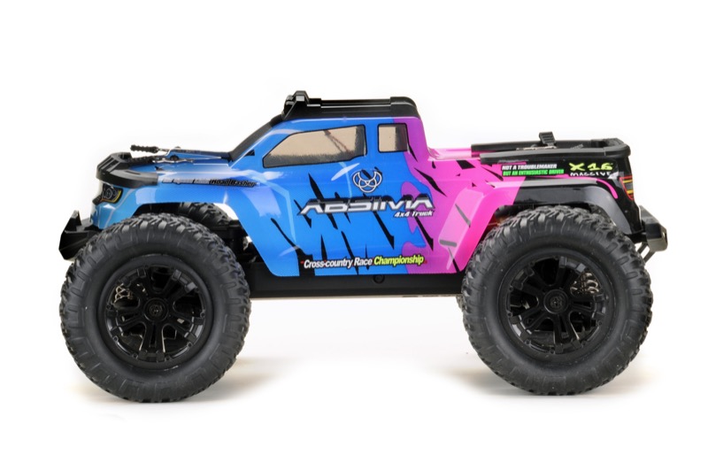 Absima 1:16 Monster Truck MINI AMT - Pink/Blue 4WD - RTR ( AB 16007)
