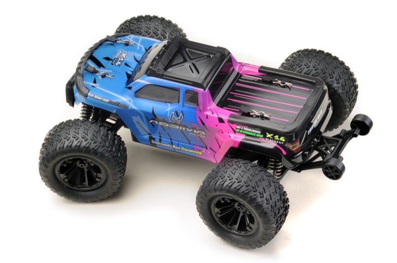 Absima 1:16 Monster Truck MINI AMT - Pink/Blue 4WD - RTR ( AB 16007)