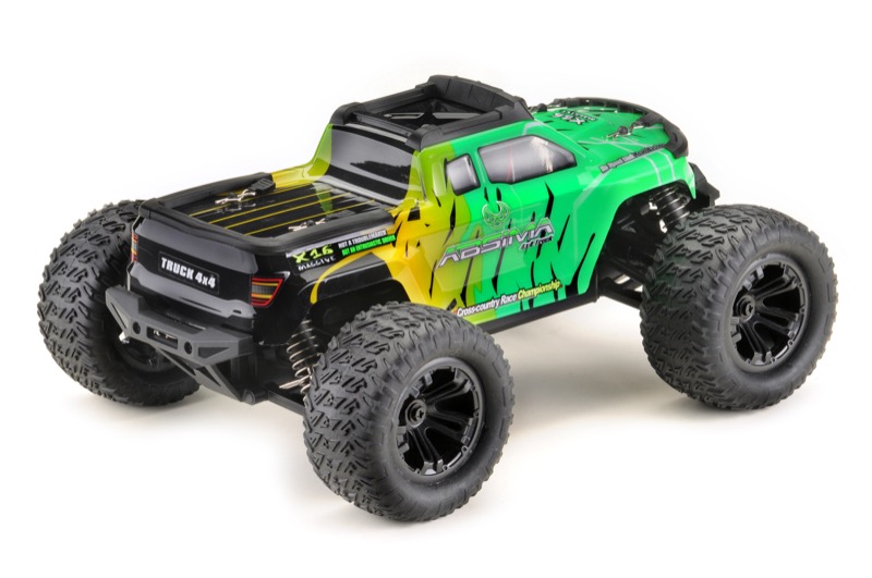 Absima 1:16 Monster Truck MINI AMT - Yellow/Green 4WD - RTR ( AB 16008)