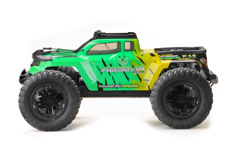Absima 1:16 Monster Truck MINI AMT - Yellow/Green 4WD - RTR ( AB 16008)