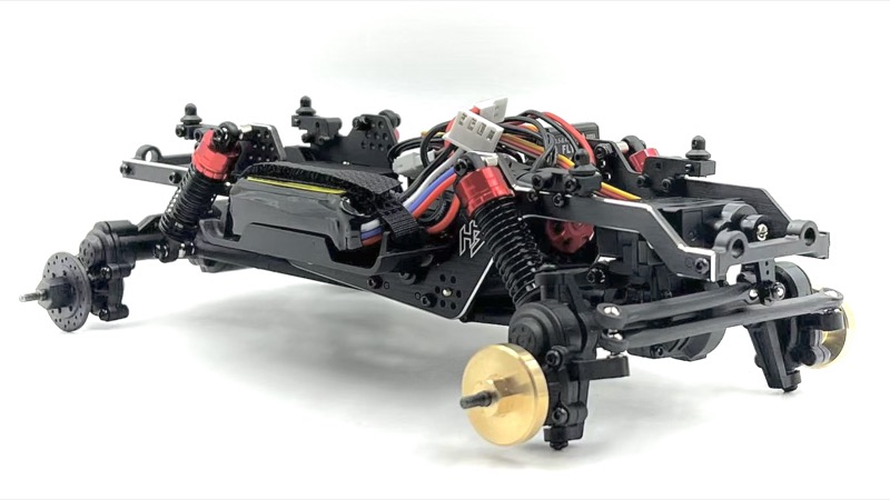 Absima 1:18 Brushless Crawler "CR18P PRO Juice Up" Red - RTR ( AB 1810360-JURD)