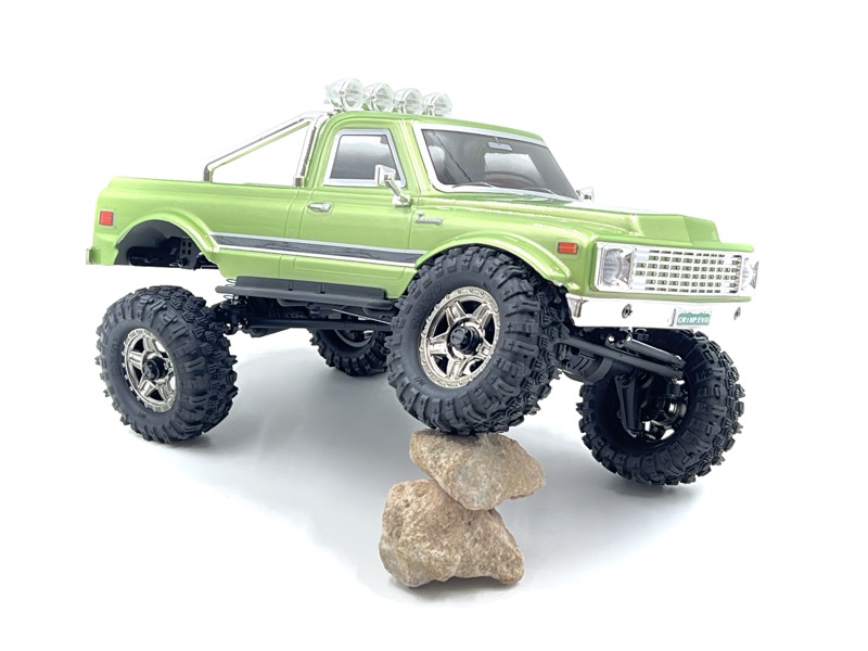 Hobby Plus 1:18 Crawler CR18P EVO-V2 "Convoy" Green RTR (HBP1810504-GN)