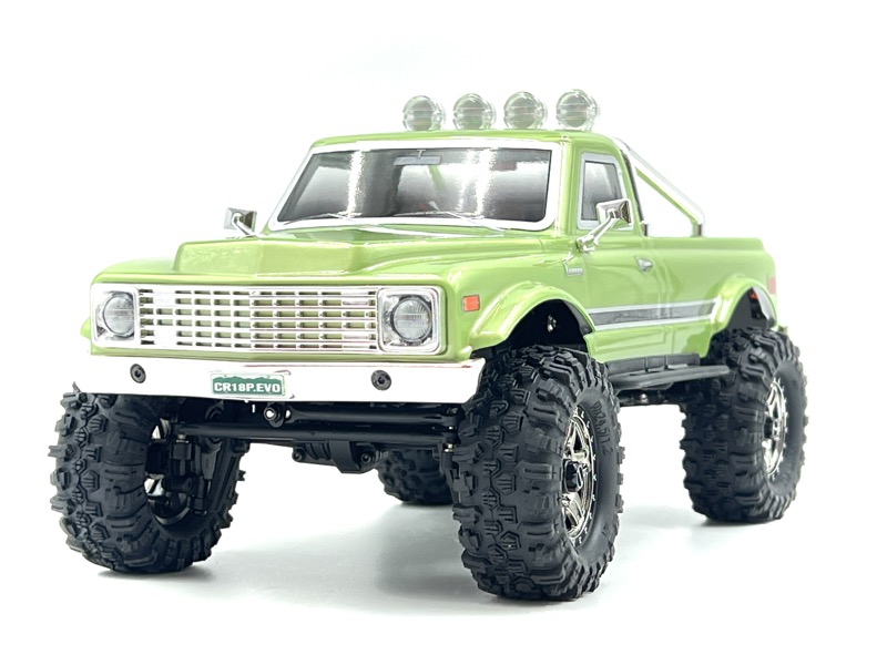 Hobby Plus 1:18 Crawler CR18P EVO-V2 "Convoy" Green RTR (HBP1810504-GN)