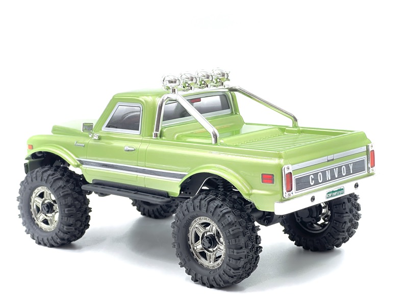 Hobby Plus 1:18 Crawler CR18P EVO-V2 "Convoy" Green RTR (HBP1810504-GN)