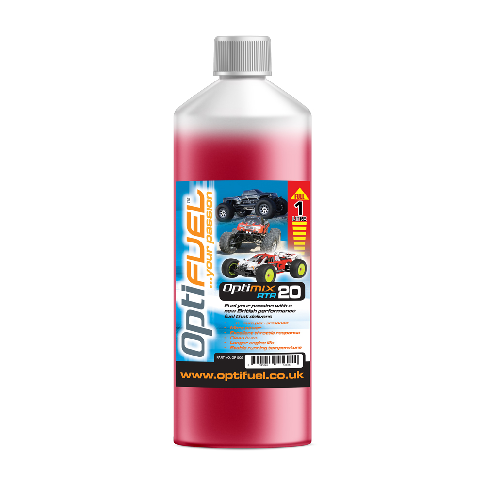 Optifuel Optimix RTR 20% Car Fuel 1 Litre (OP1004)