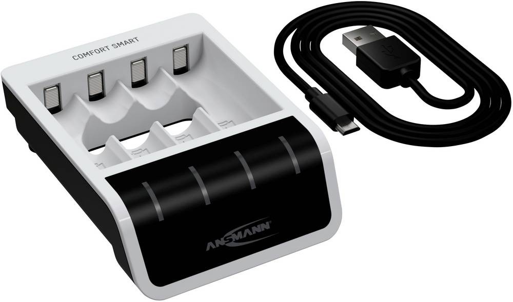 Ansmann Comfort Smart - AA/AAA USB Battery Charger (1001-0092)