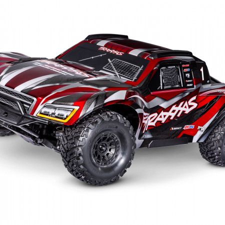 Traxxas Maxx Slash 1:8 4wd Brushless Short Course Truck 6S RTR - Red (TRX102076-4-RED)