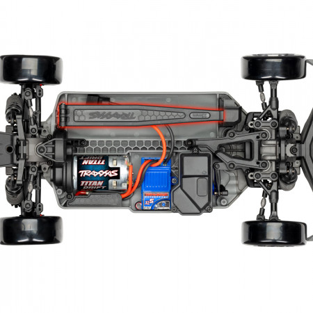 Traxxas 4-Tec Drift 2024 Ford Mustang 1:10 Electric 2WD, Black (TRX105237-4-BLK)