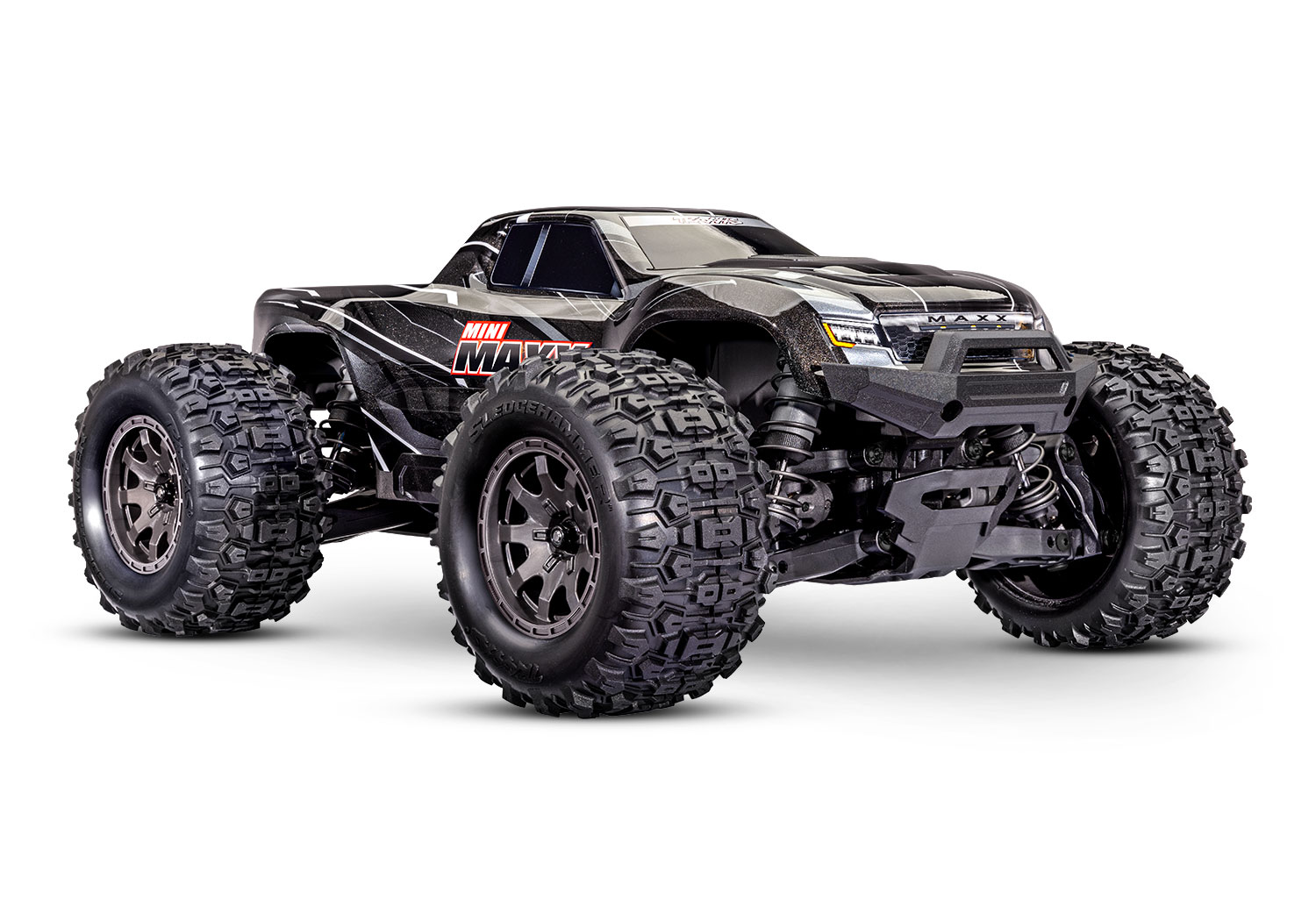 Traxxas Mini Maxx BL-2S - RTR - Black (TRX107154-1-BLK)