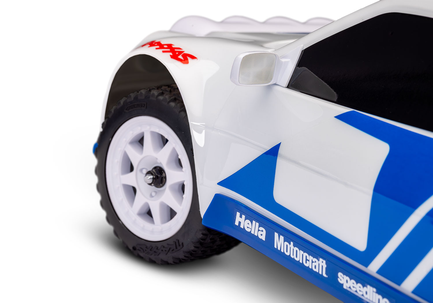 Traxxas Mini Rally VXL Ford RS200 4wd RTR - White (TRX108046)