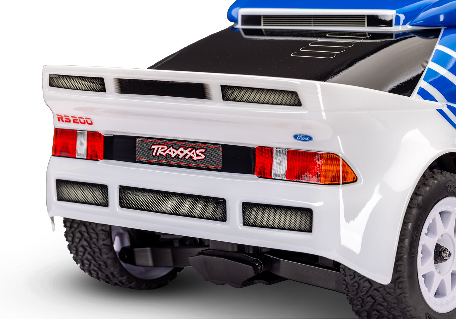 Traxxas Mini Rally VXL Ford RS200 4wd RTR - White (TRX108046)