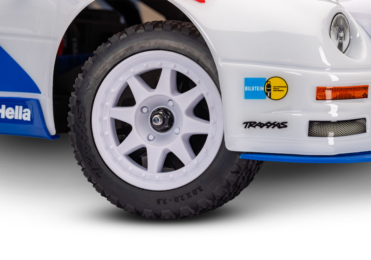 Traxxas Mini Rally VXL Ford RS200 4wd RTR - White (TRX108046)
