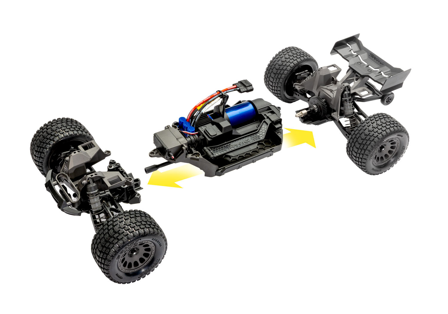 Traxxas Mini XRT VXL-3S - Blue (TRX108076-1-BLUE)
