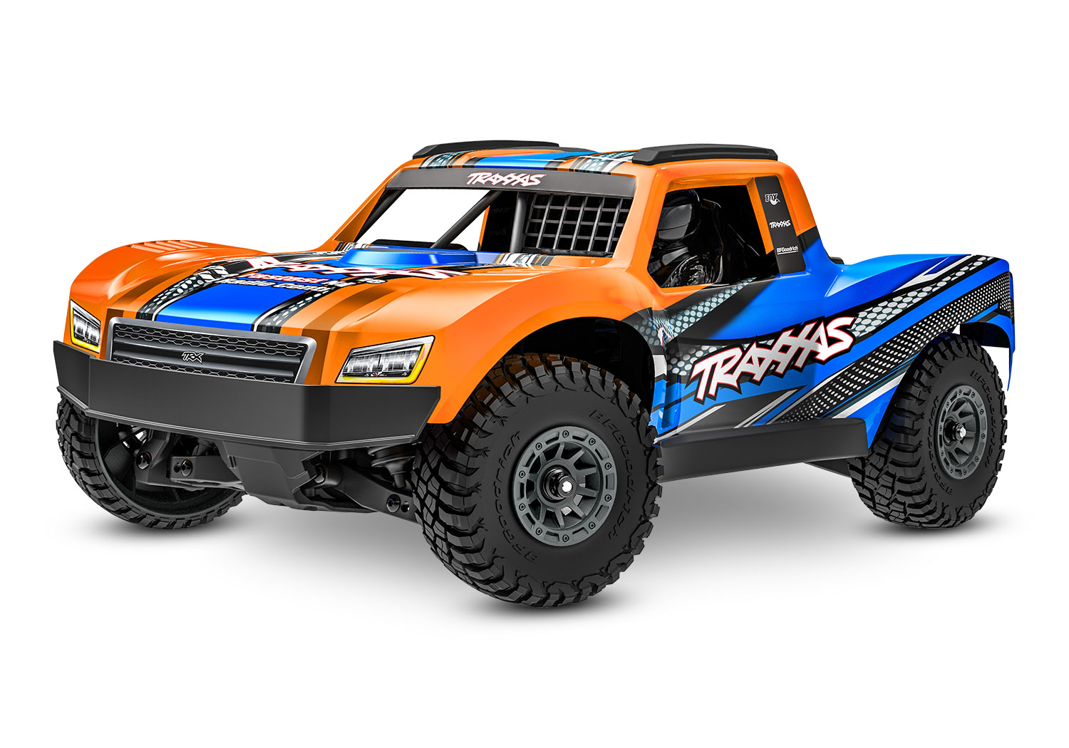 Traxxas Mini Slash BL-2S 4X4 RTR Short Course Truck - Orange (TRX108164-1-ORNG)