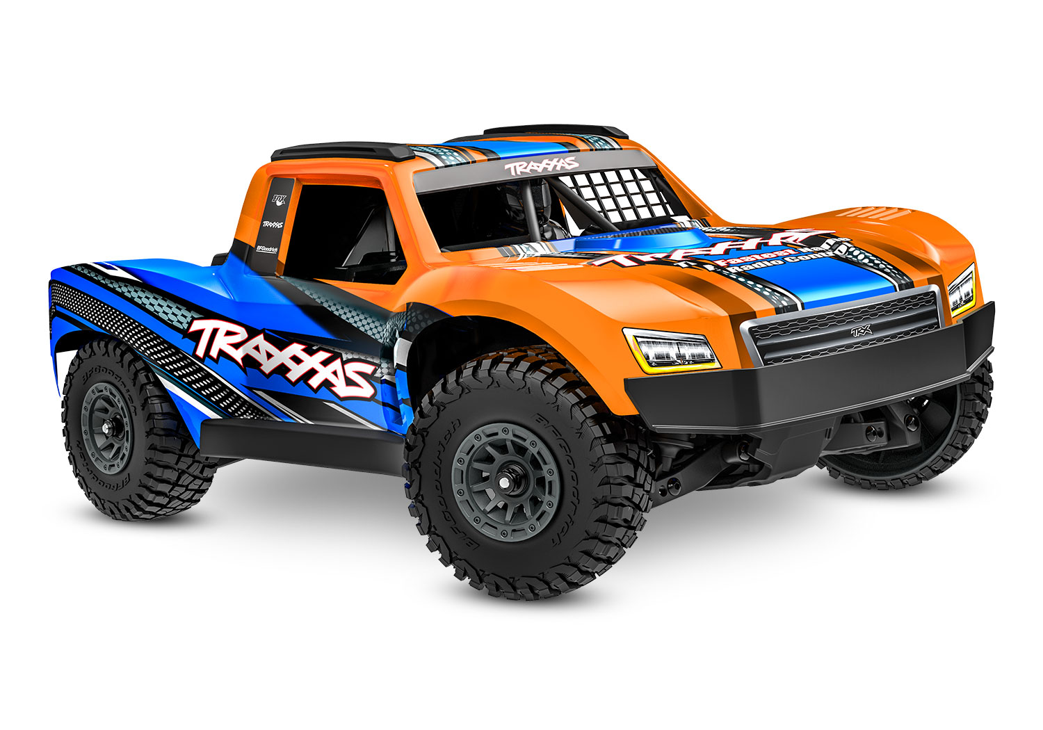 Traxxas Mini Slash BL-2S 4X4 RTR Short Course Truck - Orange (TRX108164-1-ORNG)