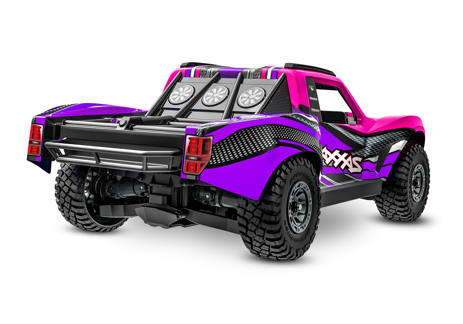 Traxxas Mini Slash BL-2S 4X4 RTR Short Course Truck - Pink (TRX108164-1-PINK)