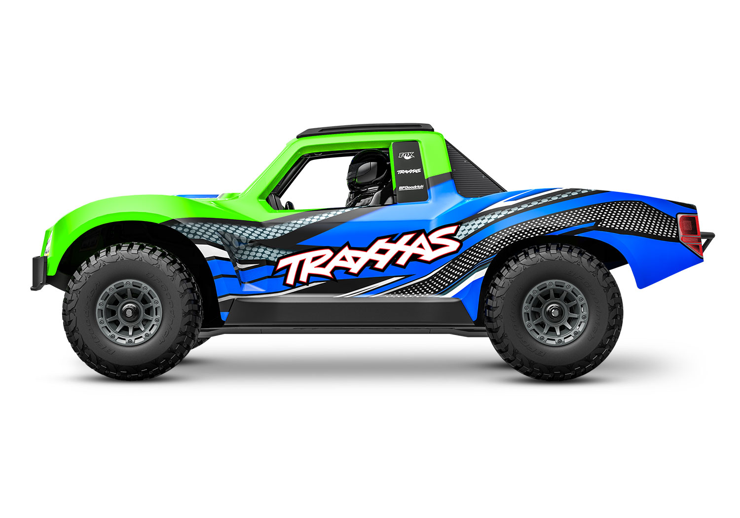 Traxxas Mini Slash BL-2S 4X4 RTR Short Course Truck - Green (TRX108164-1-GRN)