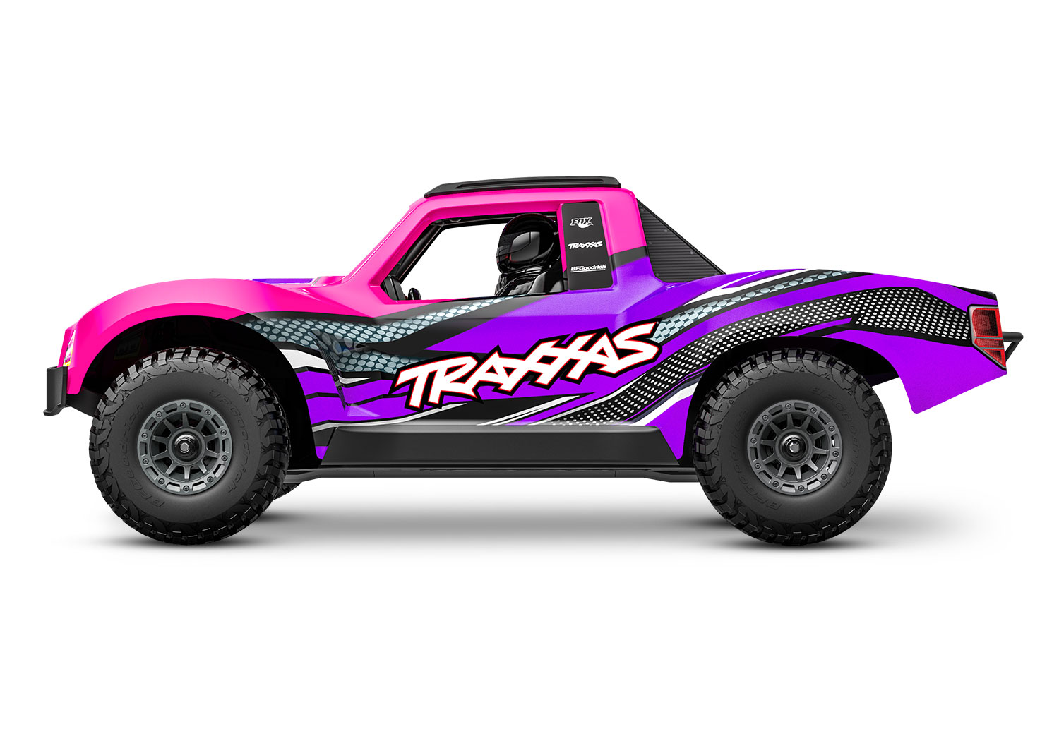 Traxxas Mini Slash BL-2S 4X4 RTR Short Course Truck - Pink (TRX108164-1-PINK)