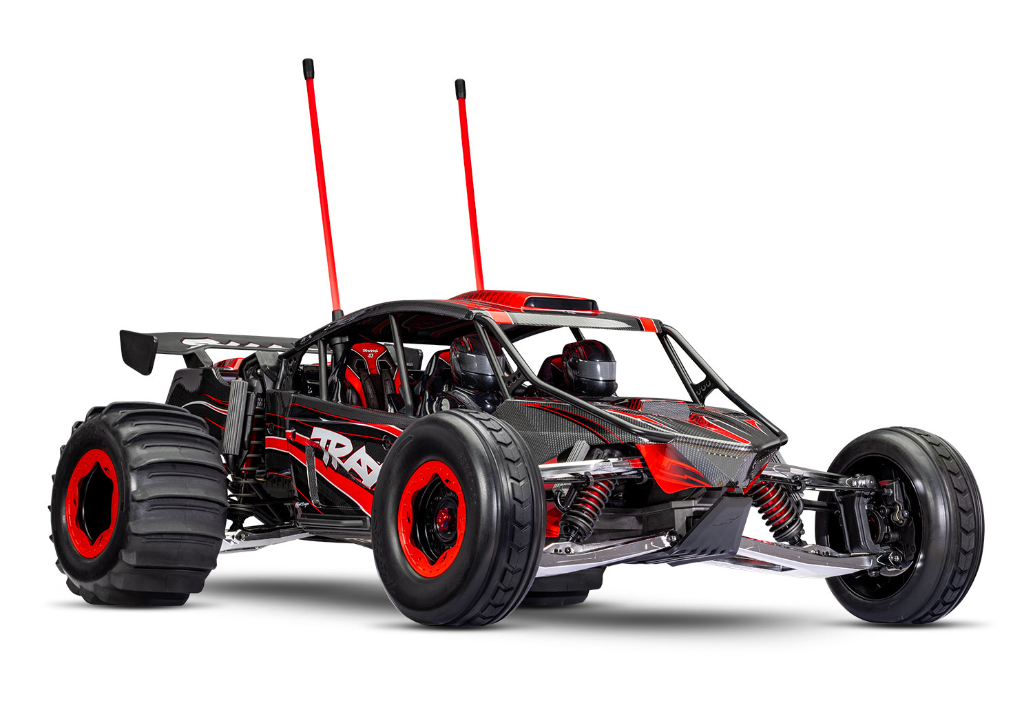 Traxxas Funco Motorsports Pro Scale 8S 2WD Electric Sand Car, RTR - Red (TRX109076-4-RED) ** Special Offer **