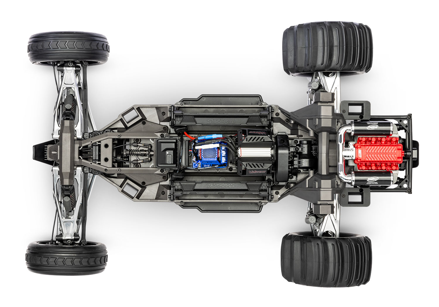 Traxxas Funco Motorsports Pro Scale 8S 2WD Electric Sand Car, RTR - Red (TRX109076-4-RED) 
