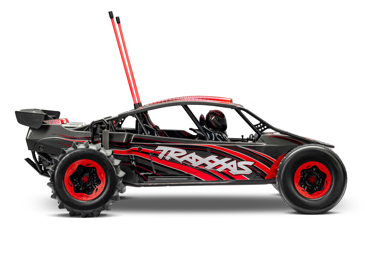 Traxxas Funco Motorsports Pro Scale 8S 2WD Electric Sand Car, RTR - Red (TRX109076-4-RED) 