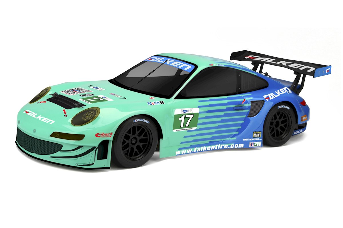 HPI Racing 2012 Porsche 911 GT3 RSR Clear Body (206mm) (HP108370)