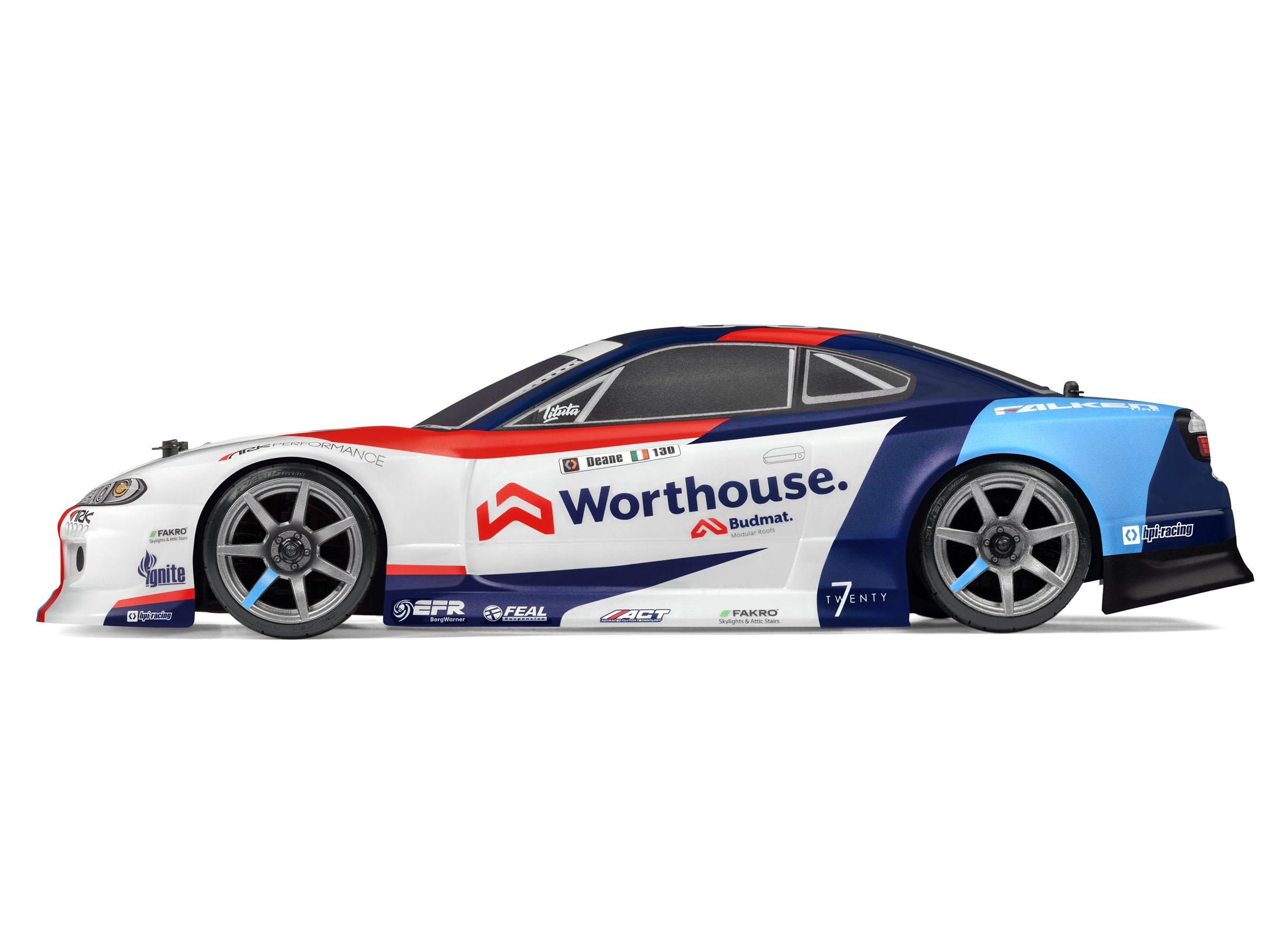 HPI Racing RS4 Sport 3 Drift Worthouse James Dean Nissan S15 (HP120097)